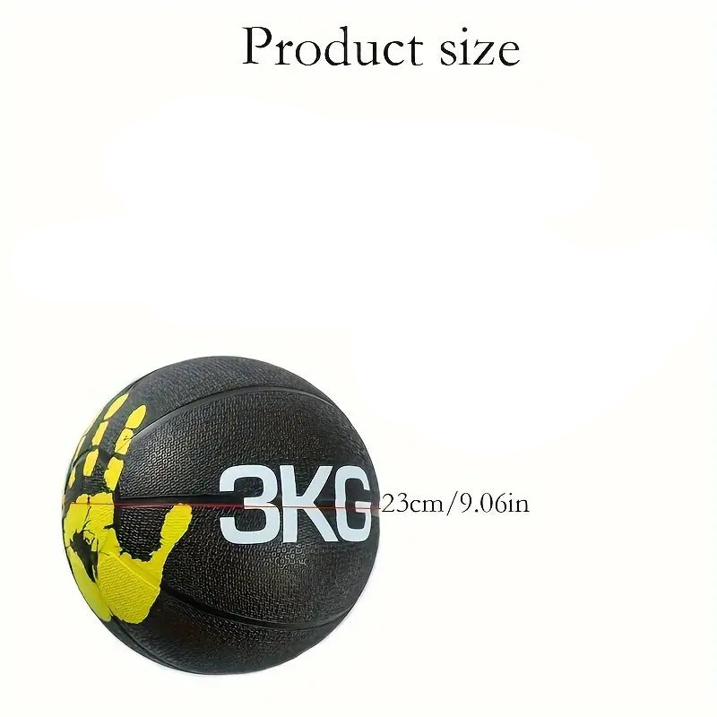 3kg Fitness Gravity Ball - Waist and Abdomen Exercise Ball