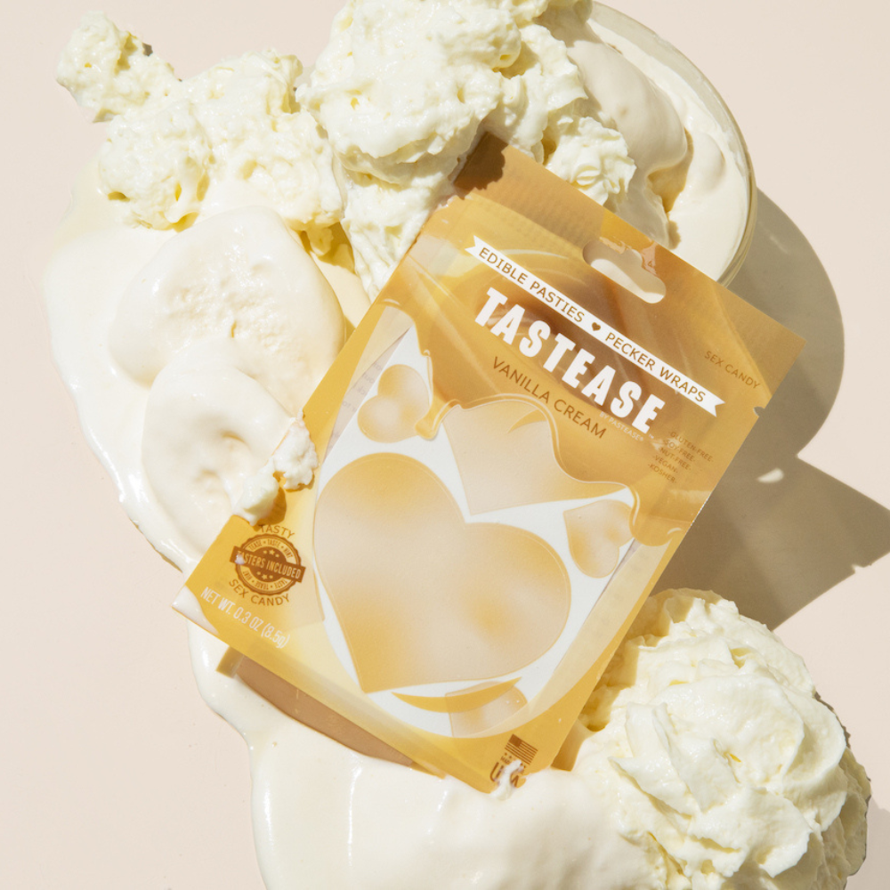 5 Pack: Tastease: Edible Pasties & Pecker Wraps Sweet Cream Candy by Pastease®