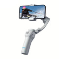 3-Axis Selfie Stick Stabilizer with LED & Face Tracking