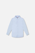 Long Sleeve Button Down Shirt Pale Blue