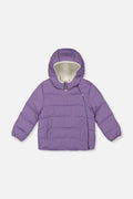 Winter Jacket Adapted For Car Seats Violet