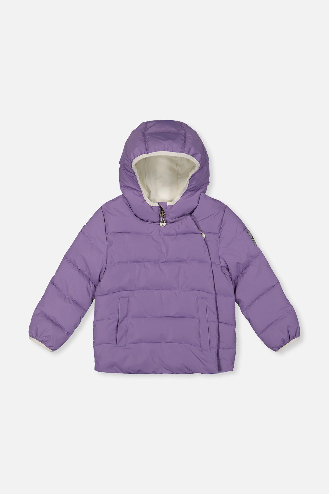 Winter Jacket Adapted For Car Seats Violet