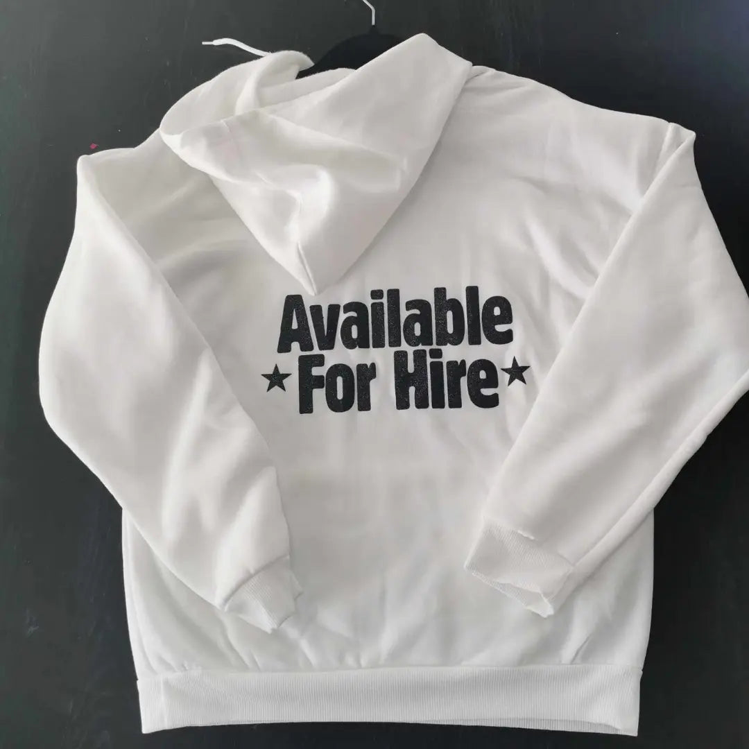 Winter Face Painter Hoodie - White