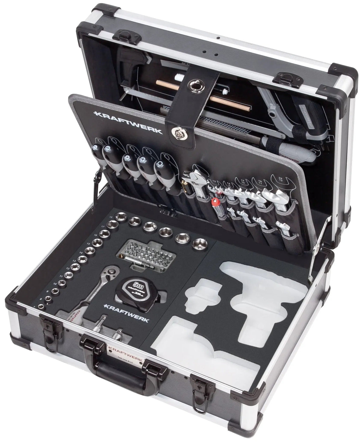 werkzeugkoffer b147, 3/8",97-tlg. ohne powertool mit bosch