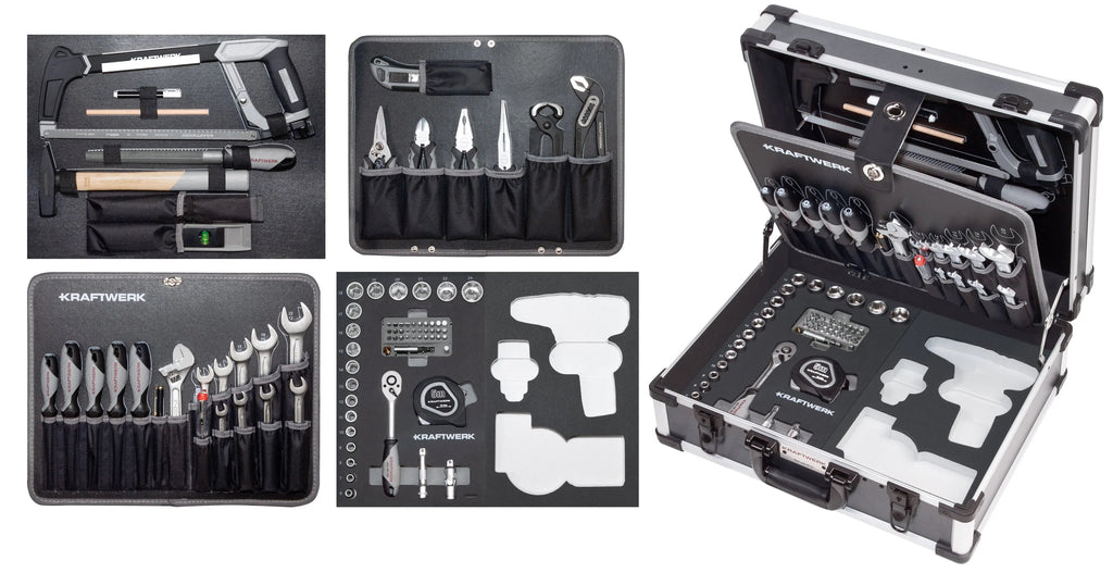 werkzeugkoffer b147, 3/8",97-tlg. ohne powertool mit bosch