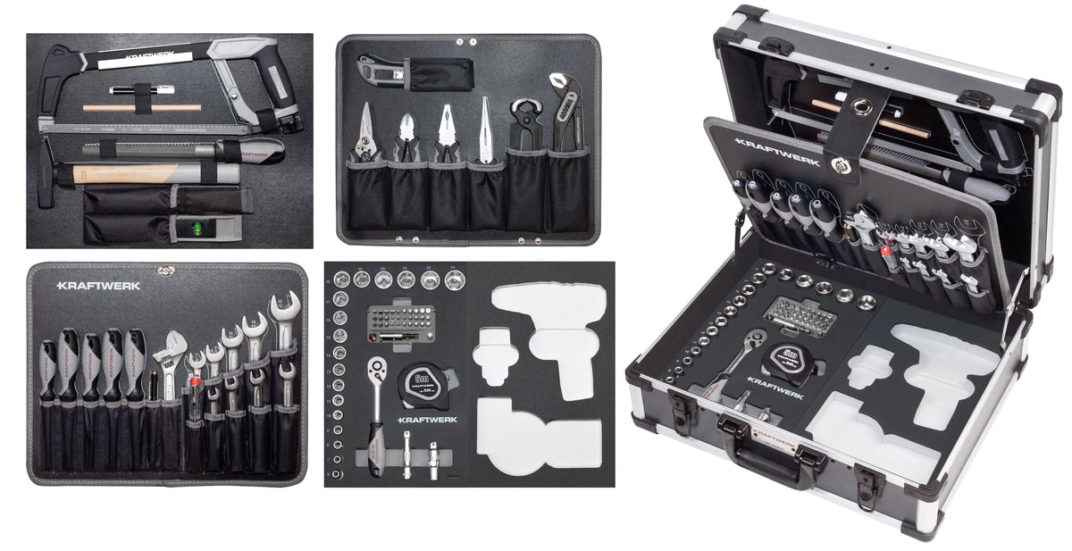 werkzeugkoffer b147, 3/8",97-tlg. ohne powertool mit bosch