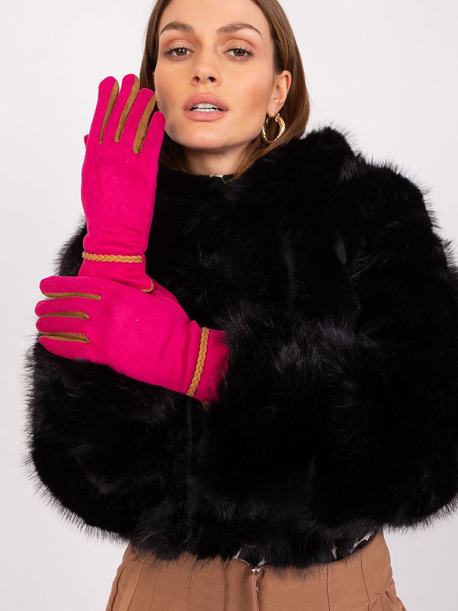 Gloves model 189539 Wool Fashion Italia