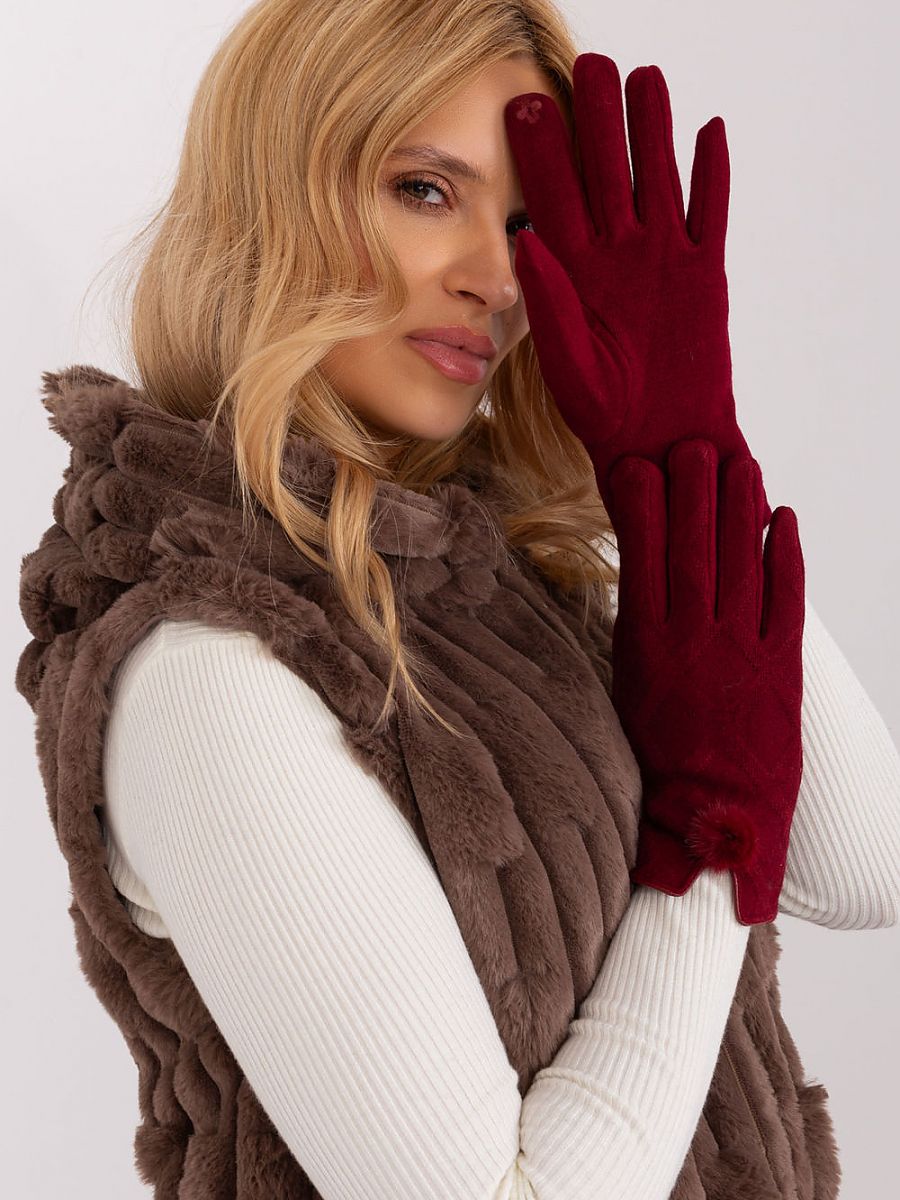 Gloves model 190795 Wool Fashion Italia