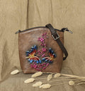 Rossie Viren Women's  Leather Small Cross Body Bags For Women Mini Iphone Purse