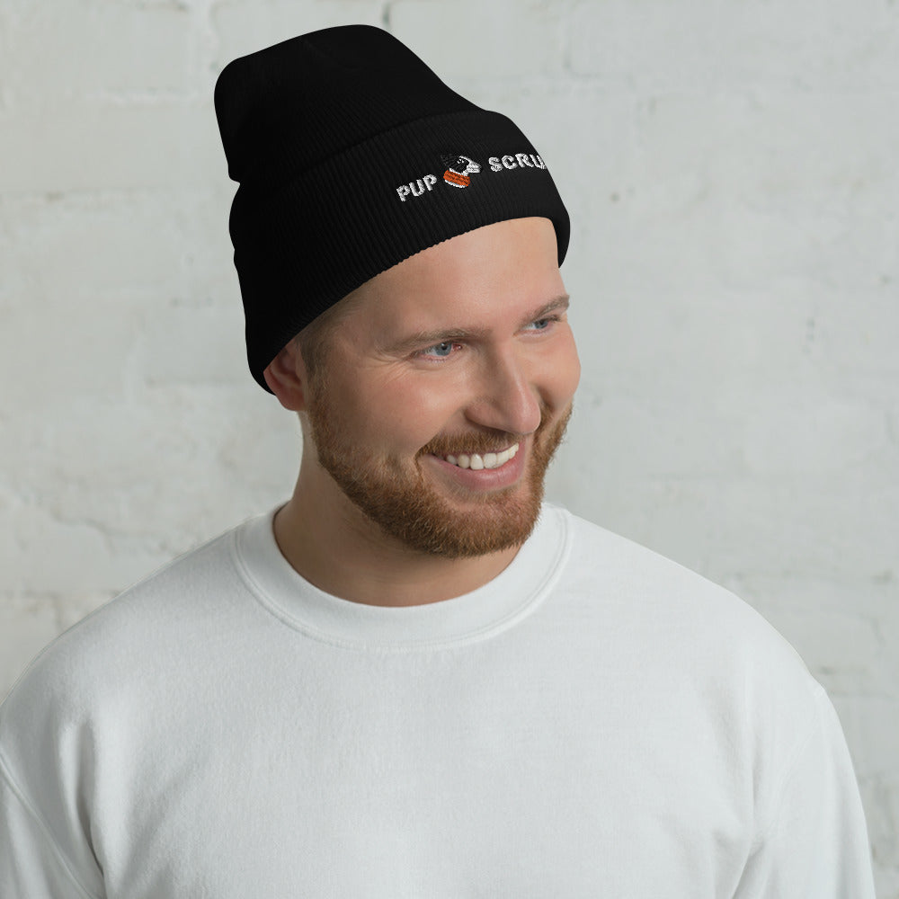 Cuffed Beanie Pup Scruffs Logo