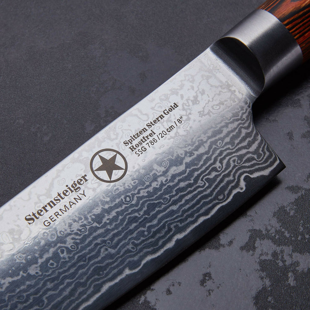 Sternsteiger | Damast Kochmesser